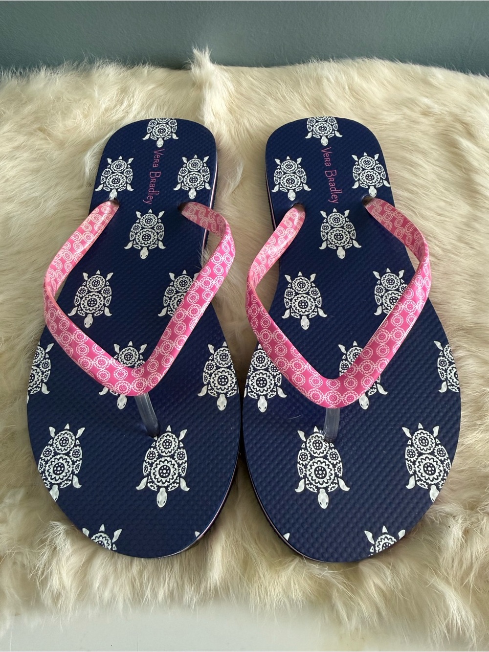 Vera Bradley Sea Turtle Flip Flops
